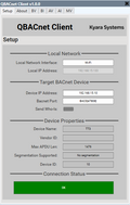 QBACnet Client - 20 Objects